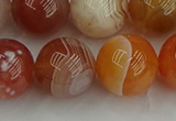 CAG9565 15.5 inches 14mm round red botswana agate gemstone beads