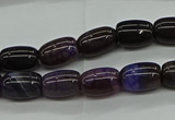 CAG9622 15.5 inches 8*12mm drum dragon veins agate beads wholesale