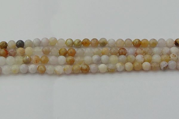 CAG9710 15.5 inches 4mm round colorful agate beads wholesale