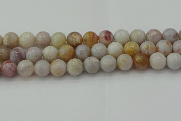 CAG9714 15.5 inches 12mm round colorful agate beads wholesale