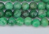 CAG9939 15.5 inches 6mm round green crazy lace agate beads