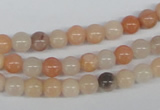 CAJ102 15.5 inches 6mm round red aventurine jade beads wholesale