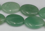 CAJ304 15.5 inches 18*25mm oval green aventurine jade beads