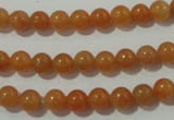 CAJ351 15.5 inches 6mm round red aventurine beads wholesale