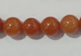 CAJ354 15.5 inches 12mm round red aventurine beads wholesale