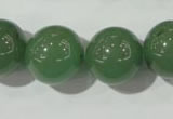 CAJ407 15.5 inches 18mm round green aventurine beads wholesale