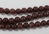 CAJ451 15.5 inches 6mm round purple aventurine beads wholesale