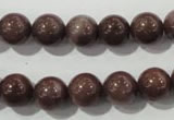 CAJ454 15.5 inches 10mm round purple aventurine beads wholesale