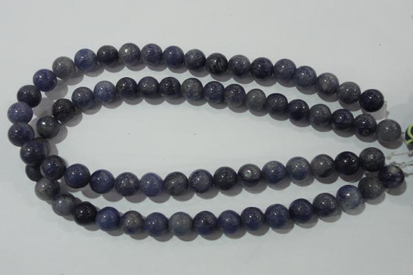 CAJ504 15.5 inches 12mm round blue aventurine beads wholesale