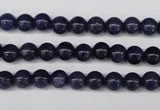 CAJ551 15.5 inches 6mm round blue aventurine beads wholesale