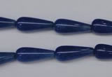 CAJ573 15.5 inches 7*18mm teardrop blue aventurine beads wholesale