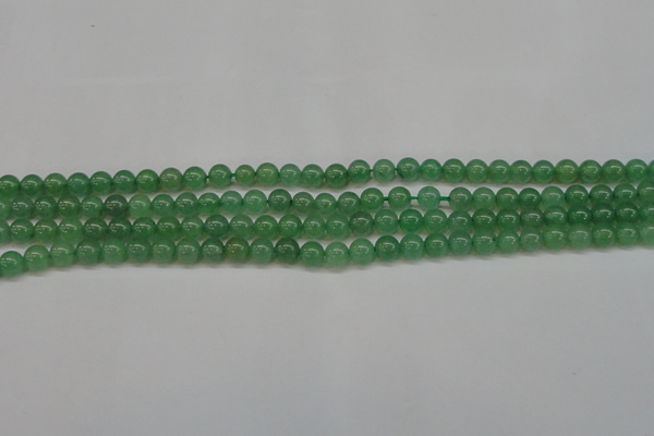 CAJ601 15.5 inches 6mm round A grade green aventurine beads