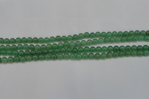 CAJ602 15.5 inches 8mm round A grade green aventurine beads