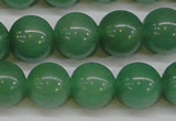 CAJ605 15.5 inches 14mm round A grade green aventurine beads