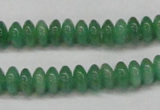 CAJ629 15.5 inches 4*8mm rondelle green aventurine beads