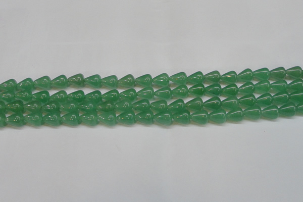 CAJ631 15.5 inches 8*10mm teardrop green aventurine beads