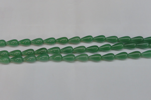 CAJ633 15.5 inches 10*18mm teardrop green aventurine beads