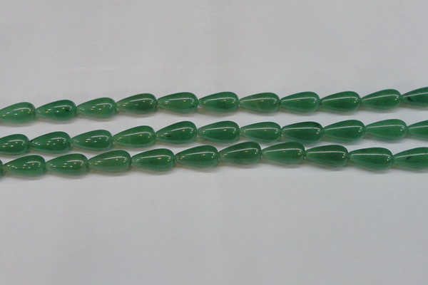 CAJ634 15.5 inches 10*20mm teardrop green aventurine beads