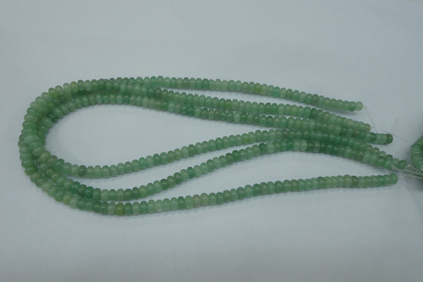 CAJ65 15.5 inches 4*6mm rondelle green aventurine beads wholesale