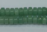 CAJ68 15.5 inches 5*10mm tyre green aventurine beads wholesale