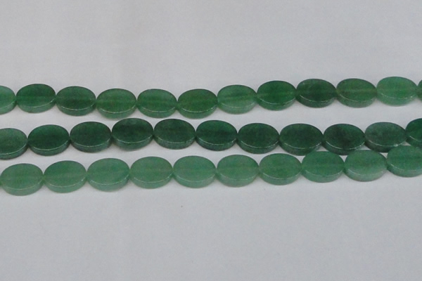 CAJ681 15.5 inches 15*20mm oval green aventurine beads