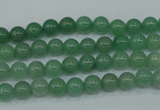 CAJ71 15.5 inches 6mm round green aventurine beads wholesale