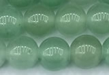 CAJ840 15 inches 8mm round green aventurine beads, 2mm hole