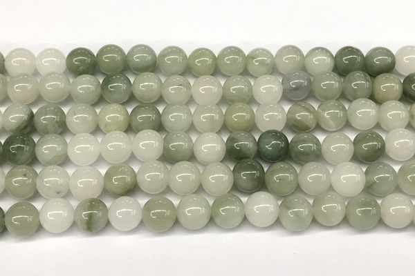 CAJ851 15 inches 8mm round jade gemstone beads