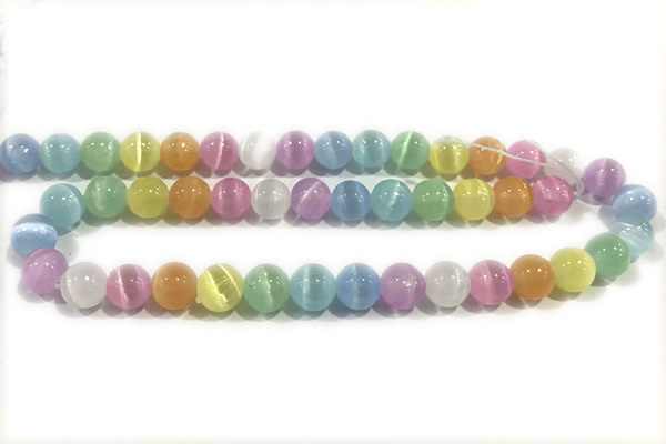 CALC35 15 inches 8mm round calcite gemstone beads