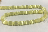 CALC43 15 inches 8*12mm drum calcite gemstone beads