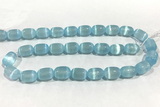 CALC44 15 inches 8*12mm drum calcite gemstone beads