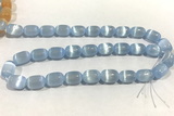 CALC46 15 inches 8*12mm drum calcite gemstone beads