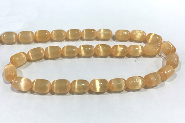 CALC49 15 inches 8*12mm drum calcite gemstone beads