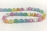 CALC50 15 inches 8*12mm drum calcite gemstone beads