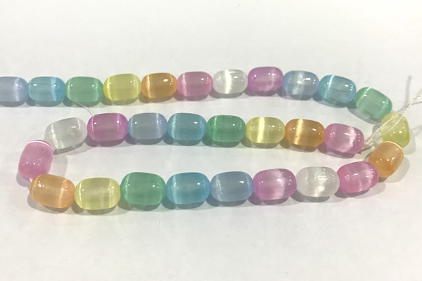 CALC50 15 inches 8*12mm drum calcite gemstone beads