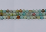 CAM04 10mm  round mixed color natural amazonite beads Wholesale