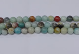 CAM05 round mixed color 12mm natural amazonite beads Wholesale