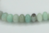 CAM100 15.5 inches 6*10mm rondelle amazonite gemstone beads