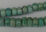 CAM1010 15.5 inches 4*7mm rondelle natural Russian amazonite beads