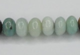 CAM102 15.5 inches 8*12mm rondelle amazonite gemstone beads