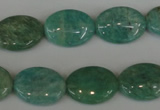 CAM1021 15.5 inches 13*18mm oval natural Russian amazonite beads