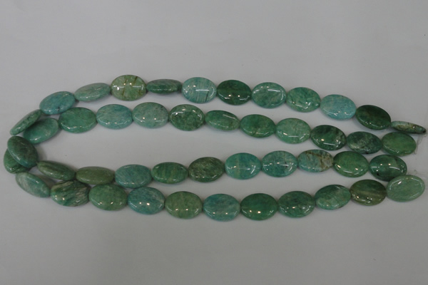 CAM1021 15.5 inches 13*18mm oval natural Russian amazonite beads