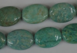 CAM1023 15.5 inches 15*20mm flat drum natural Russian amazonite beads