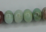 CAM103 15.5 inches 10*14mm rondelle amazonite gemstone beads