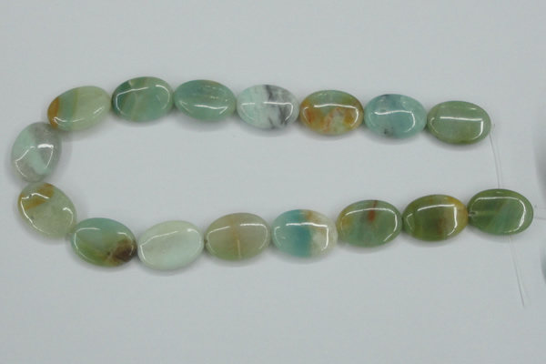 CAM120 15.5 inches 18*25mm oval amazonite gemstone beads wholesale