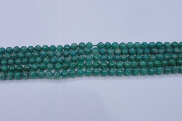 CAM1301 15.5 inches 6mm round natural Russian amazonite beads