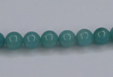 CAM135 15.5 inches 8mm round amazonite gemstone beads wholesale