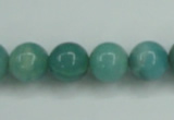 CAM137 15.5 inches 12mm round amazonite gemstone beads wholesale