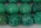 CAM1405 15.5 inches 14mm faceted round Russian amazonite beads