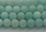 CAM1501 15.5 inches 6mm round natural peru amazonite beads